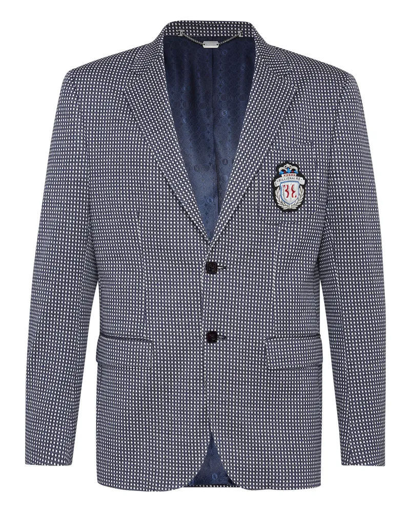 Billionaire Blazer Crest Dunkelblau