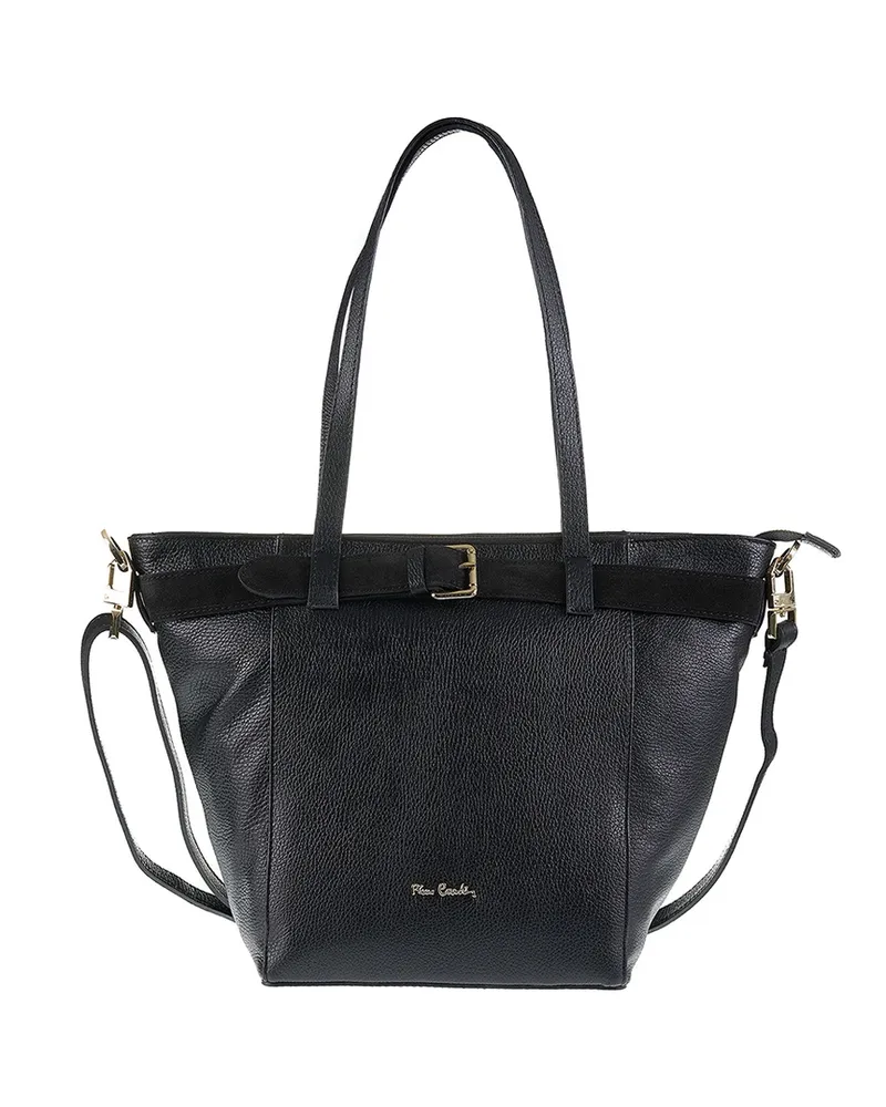Pierre Cardin Schultertasche Women Schwarz