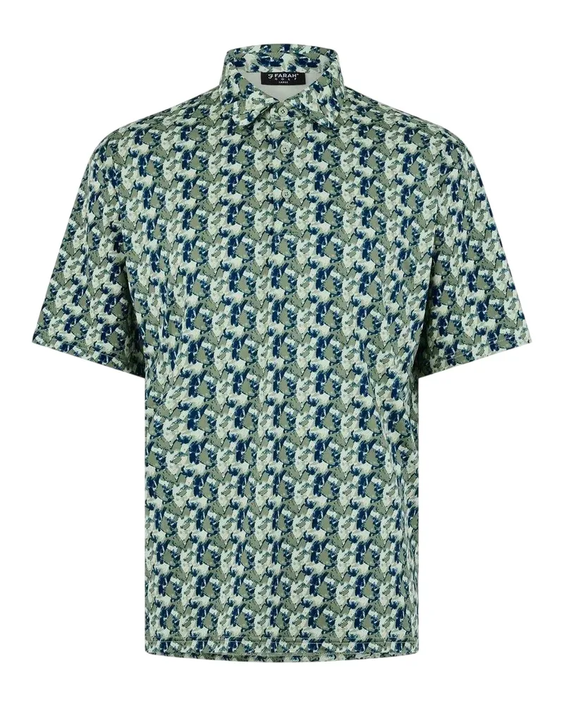 Farah 1920 Trawick" Poloshirt für Herren (Frostiges Grün Grün