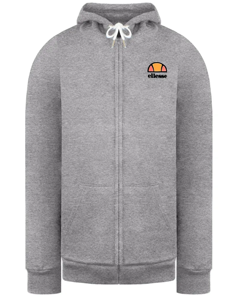 Ellesse Vollzip Herren Graue Trainingsjacke Grau