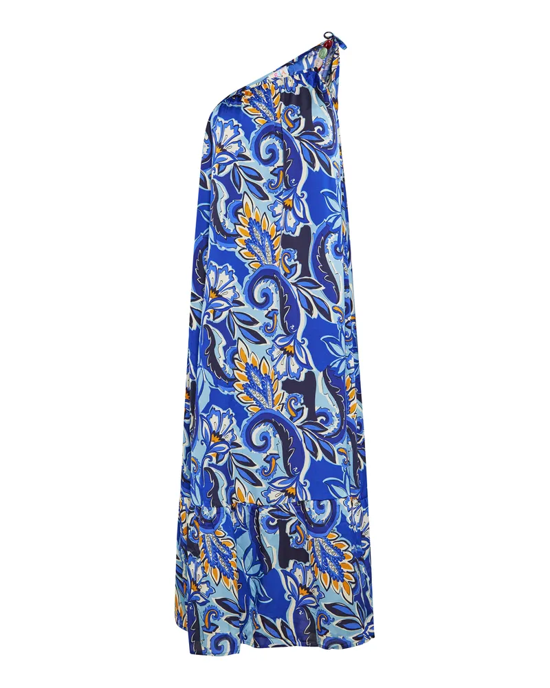 IZIA Kleid Damen Blau Mehrfarbig Mehrfarbig