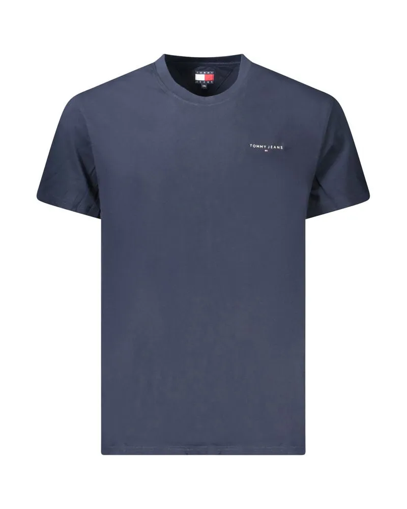 Tommy Hilfiger Baumwoll‑Herren-T-Shirt - Blau Blau