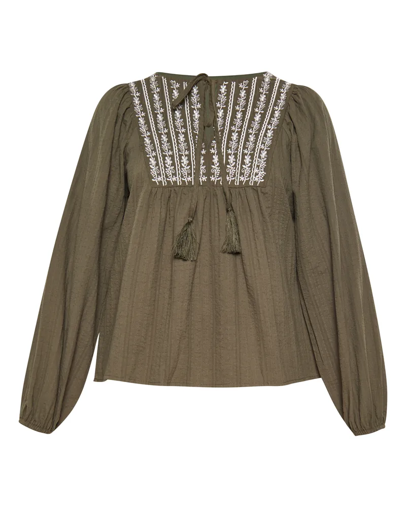 Usha Bluse Frauen Grün Grün