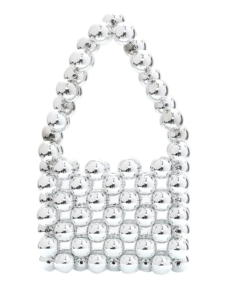 My Mo Handtasche Damen Silber Silber