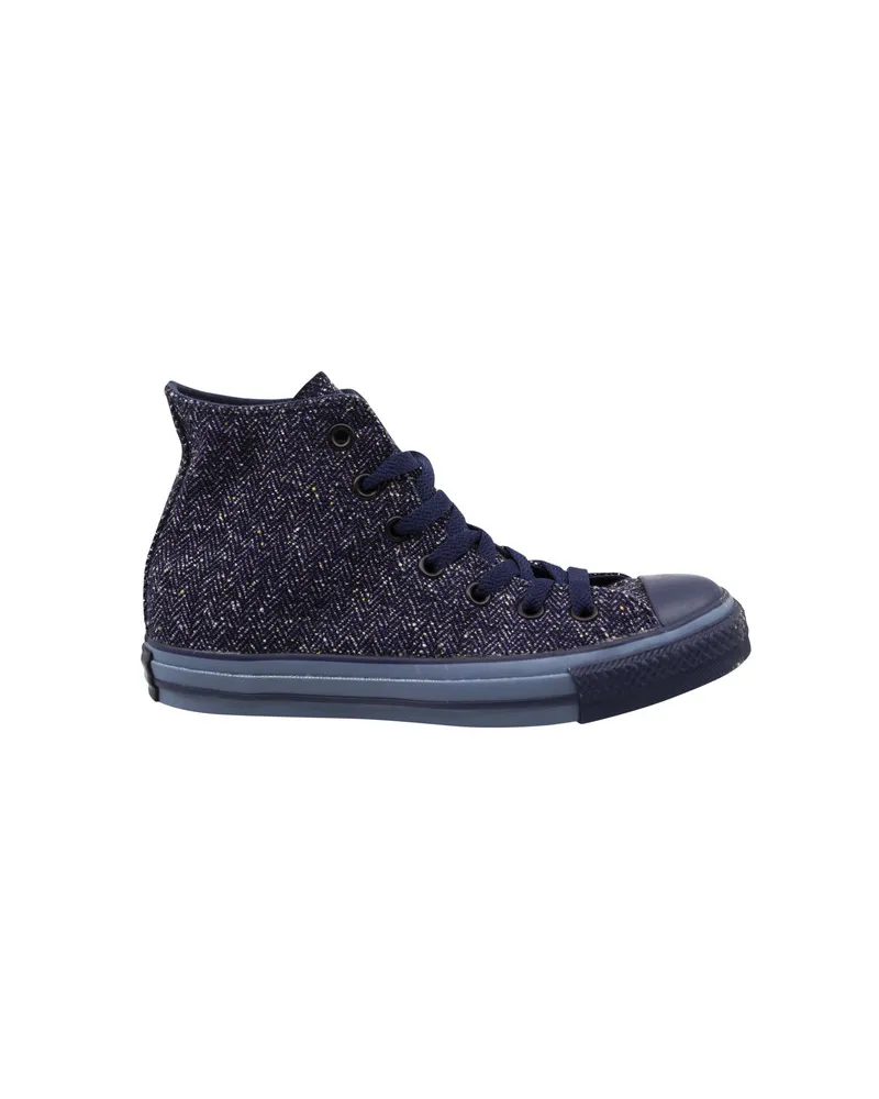 Converse Chuck Taylor Fischgräten -Herren Navy Plimsolls Blau