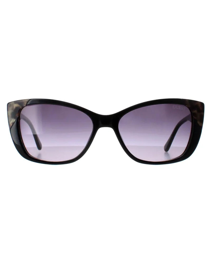 Guess GU7511 05B zwart donkerblauw gradiÃ«nt zonnebril Schwarz