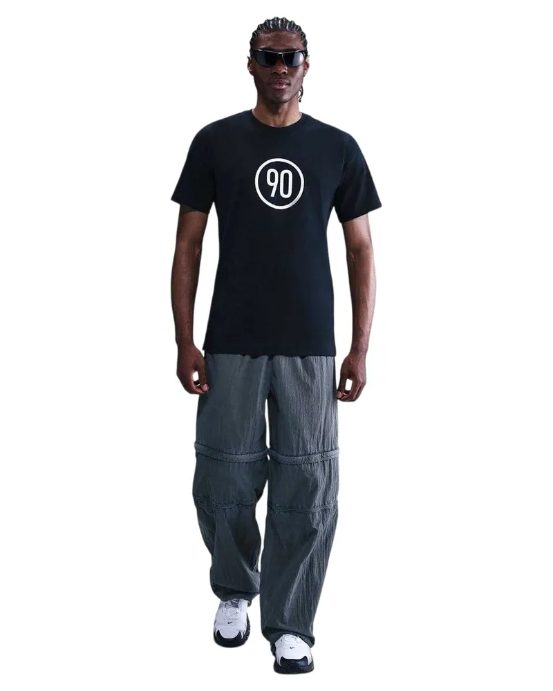 Nike Total 90" T-Shirt für Herren (Schwarz/Weiß Schwarz
