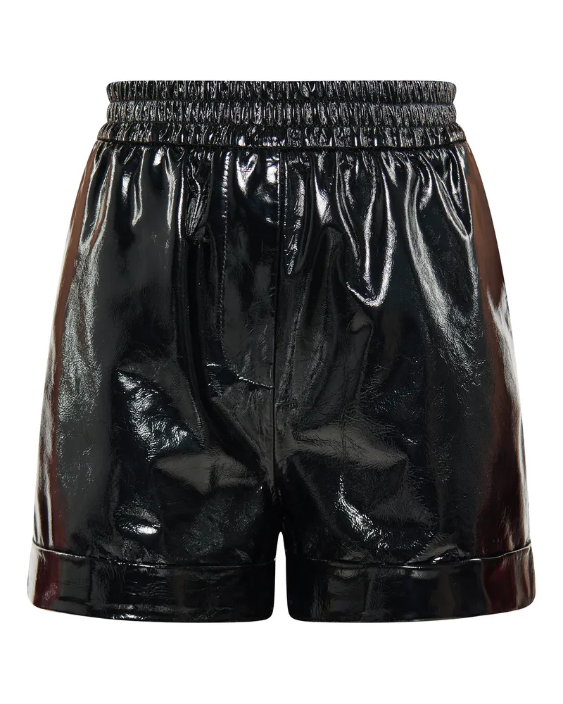 FAINA Shorts Damen schwarz Schwarz