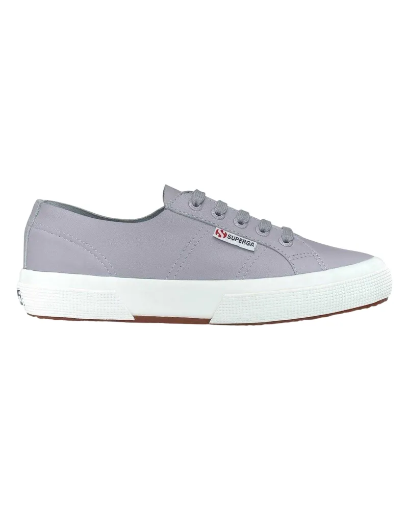 Superga 2750" Schuhe für Damen, Nappaleder, Flach (Blau Blau