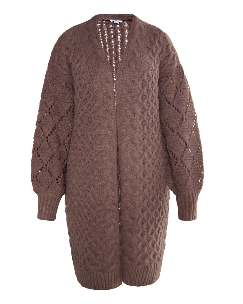 Usha Strickcardigan für Damen - Braun Braun