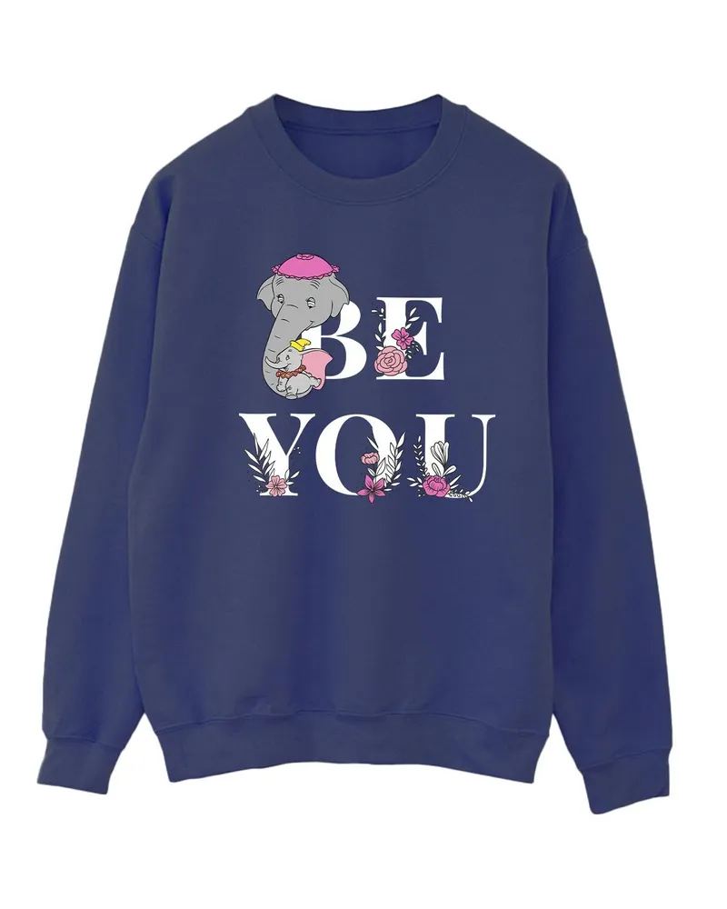 Disney Be You" Sweatshirt für Damen (Marineblau Marineblau