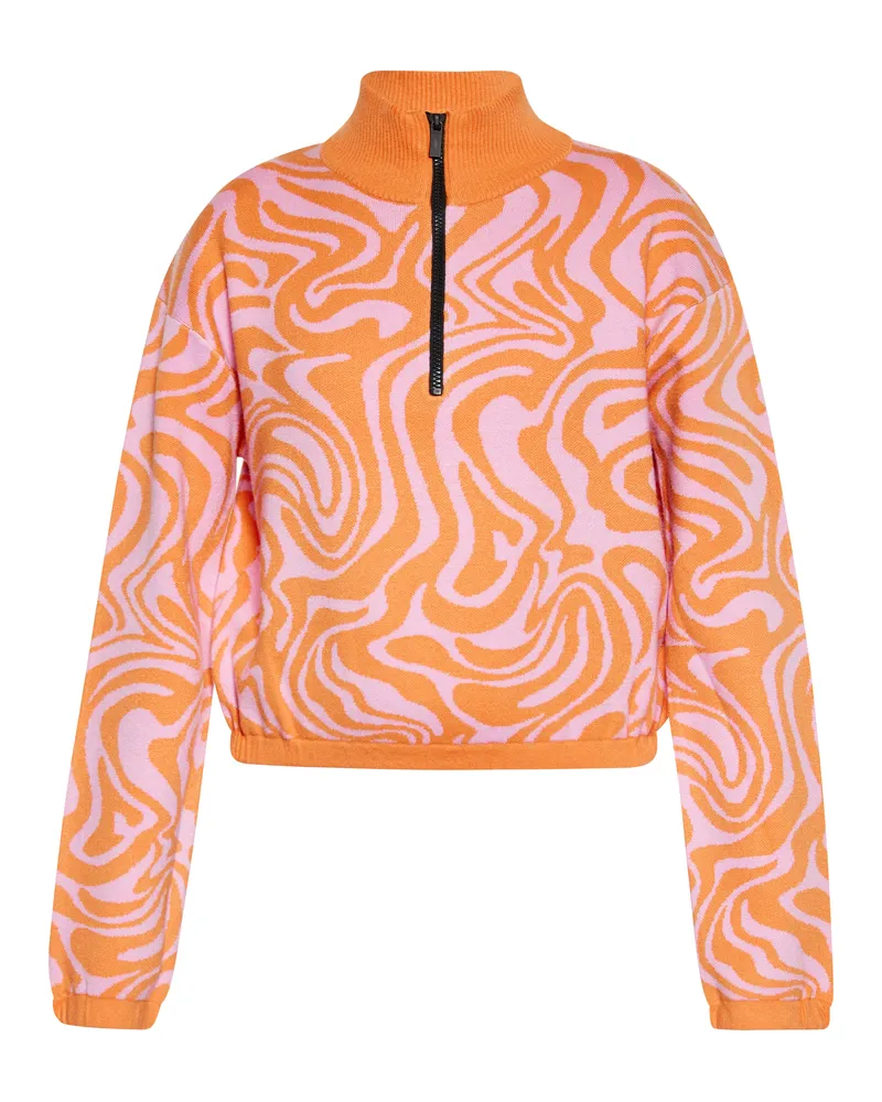 My Mo Pullover Frauen rosa-orange Orange