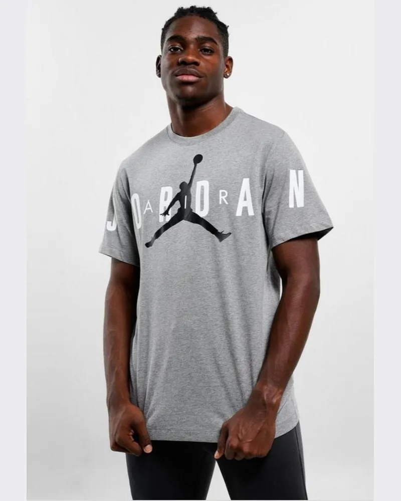 Nike Air Jordan Stretch-T-Shirt in Grau Grau