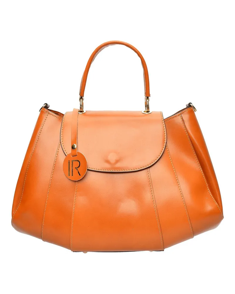 Isabella Rhea Braun Rindsledertasche Braun