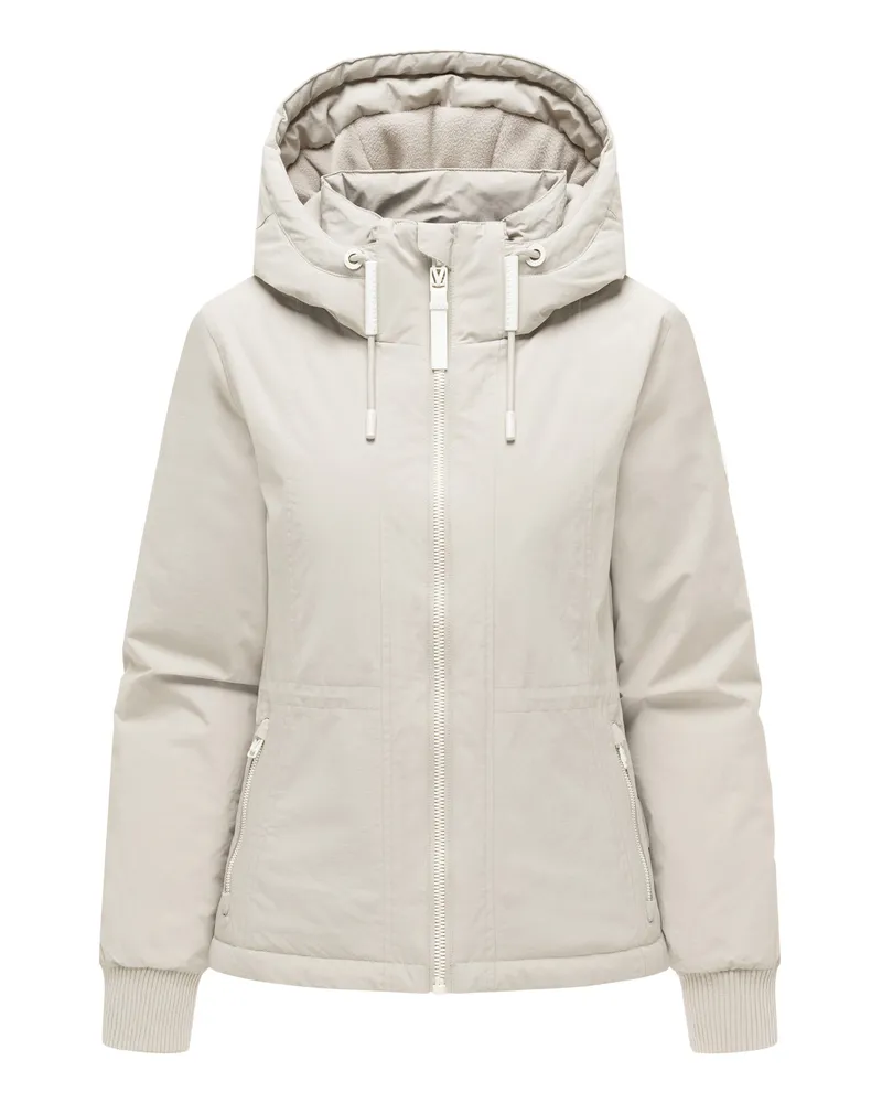Marikoo Damen Jacke Vivii mit Fleece-Innenseite Grau