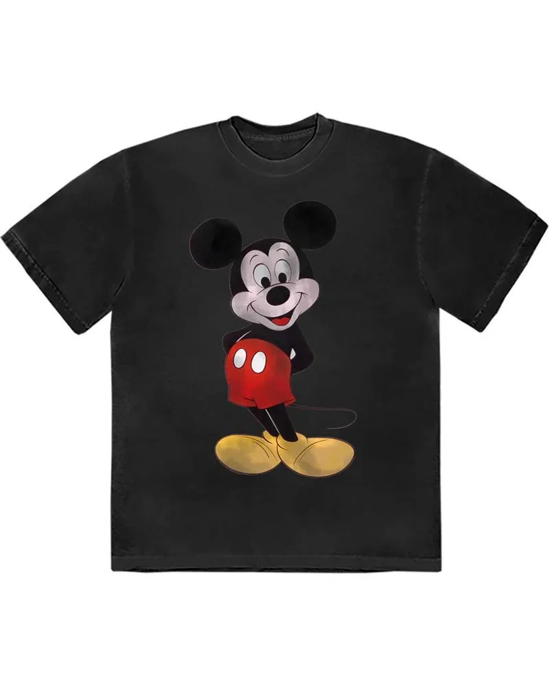 Disney Stance" T-Shirt für Herren/Damen Unisex (Schwarz Schwarz