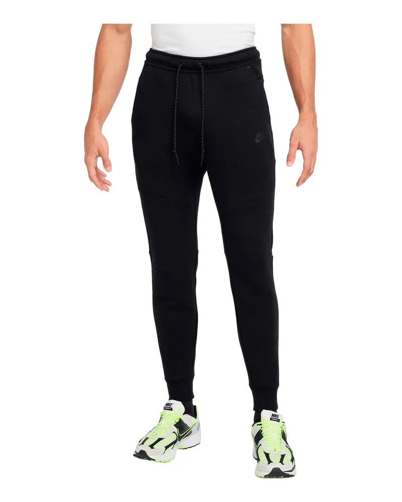 Nike M NK TCH FLC JGGR - Schwarz Schwarz