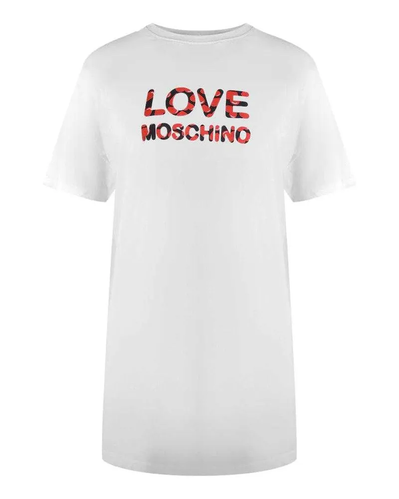 Moschino T-Shirt für Damen, Baumwolle (Weiß Weiß
