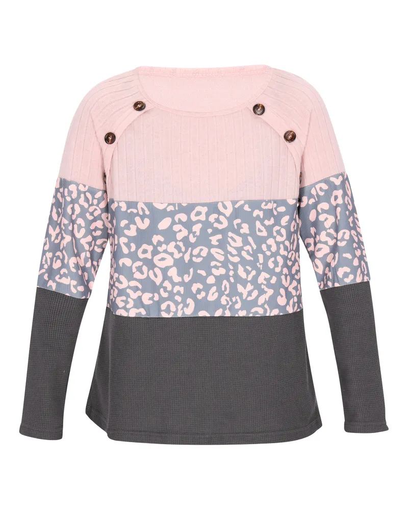 IZIA Bluse - Rosa Rosa