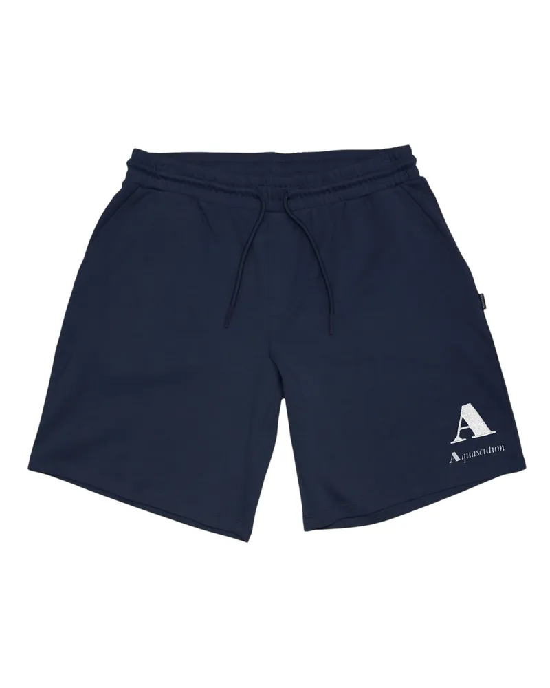 Aquascutum Sweat-Shorts für Herren (Marine Marineblau