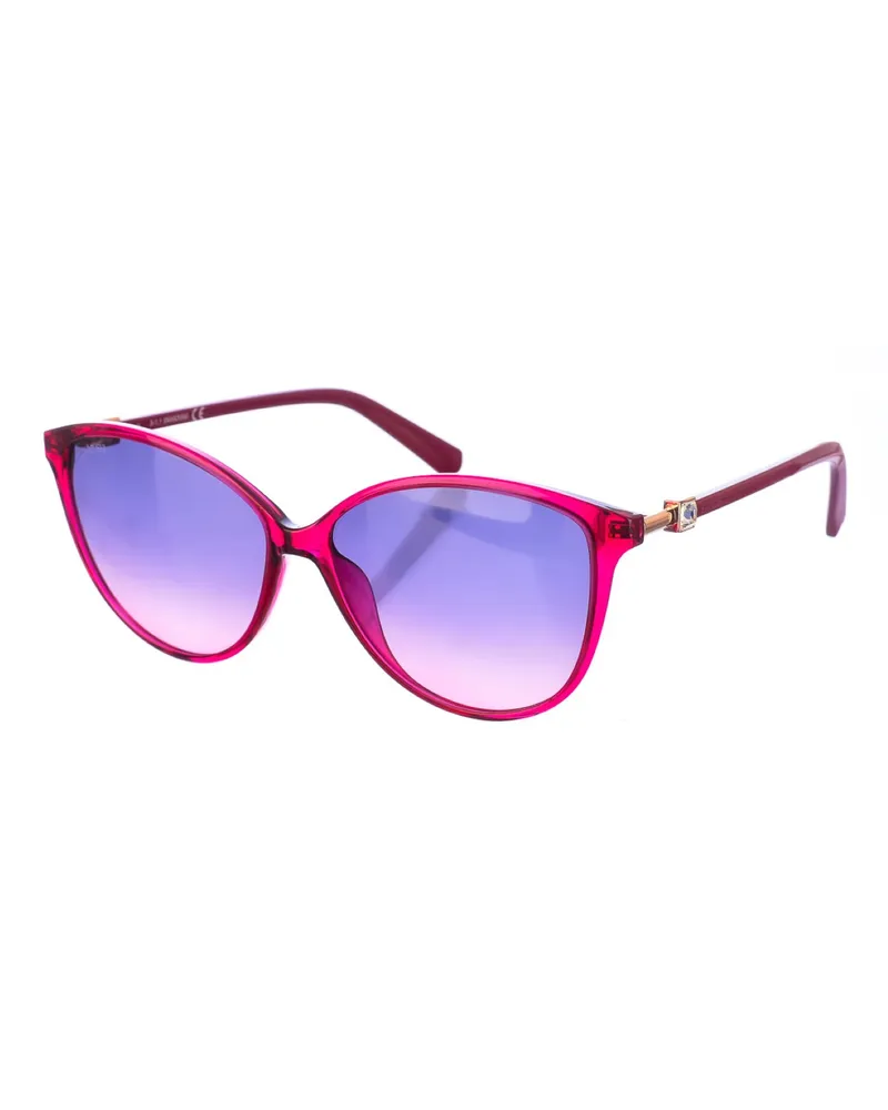 Swarovski Acetat-Sonnenbrille mit ovaler Form SK0331S Damen Lila