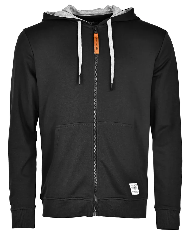 Top Gun Sweatjacke TG22010 Schwarz