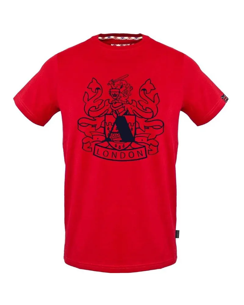Aquascutum Aldis" T-Shirt für Herren (Rot Rot