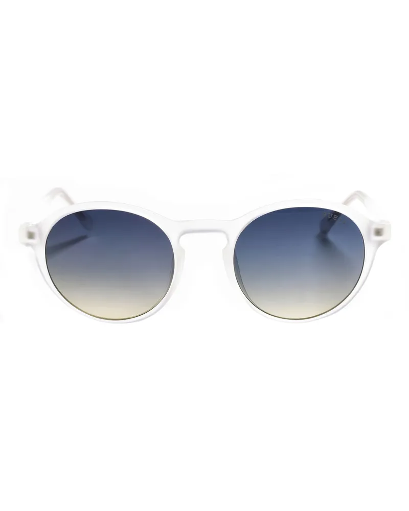 Guess Damen Acetat-Sonnenbrille mit runder Form GU00062 Weiß