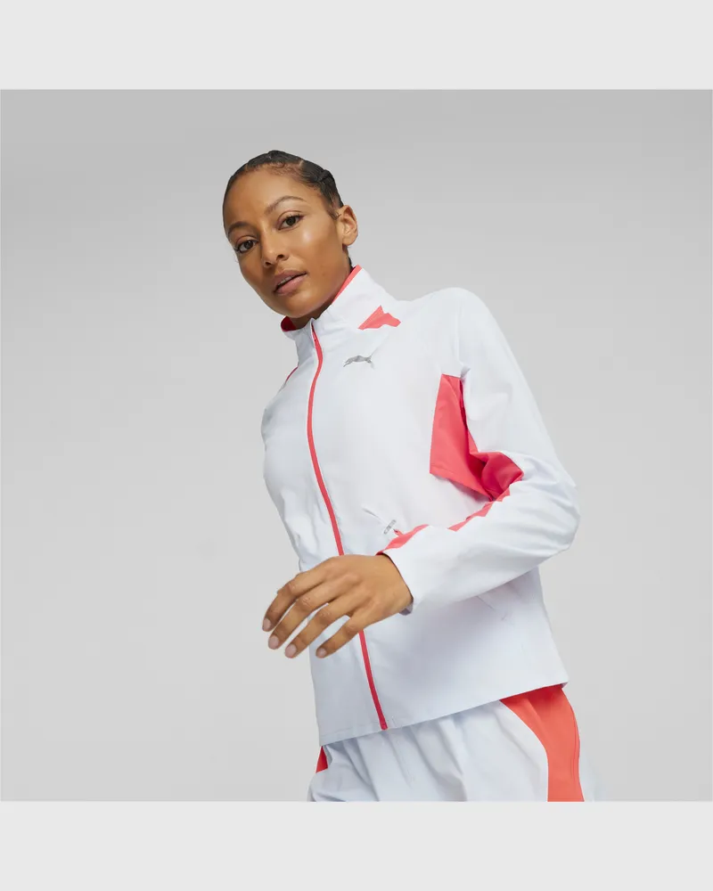 Puma Damen ULTRAWEAVE Laufjacke Blau