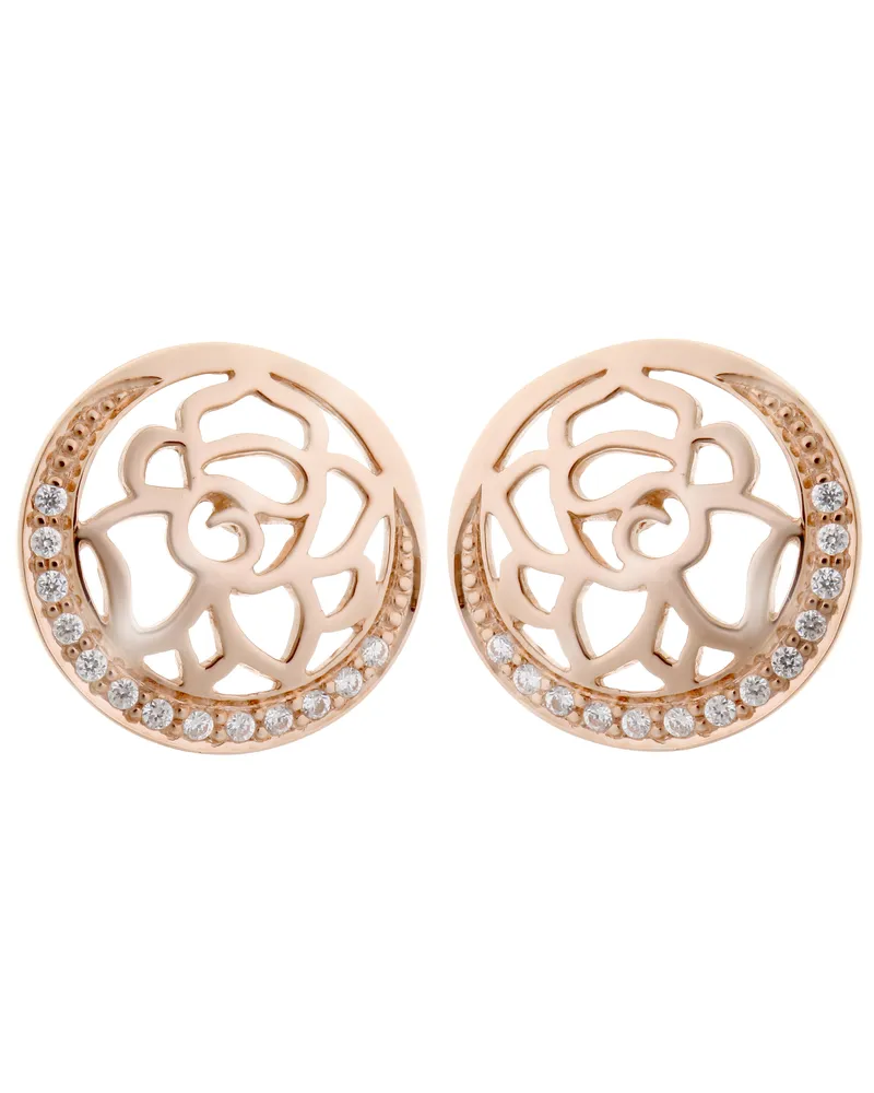 Orphelia Blair' Ohrstecker aus 925er Sterlingsilber für Damen - Rosé ZO-7089/1 Rosé