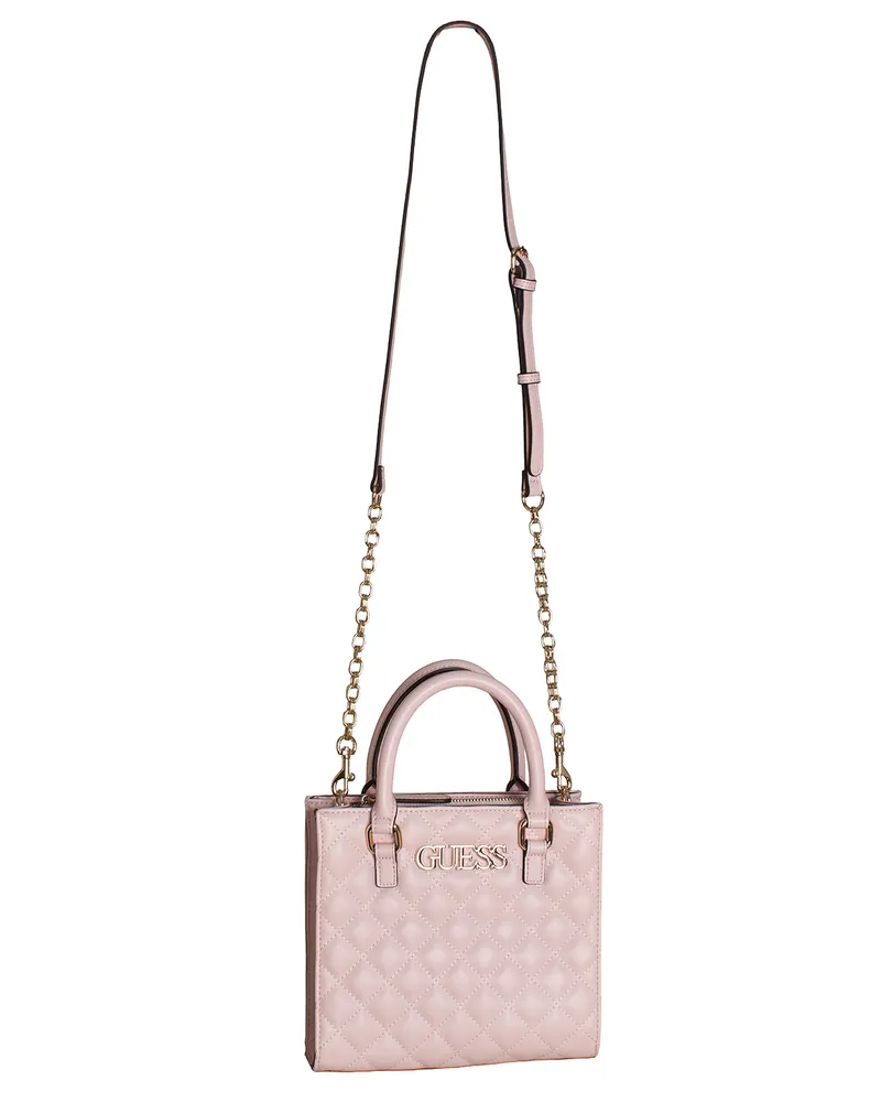 Guess Alazne HWALAZ-P3504 kleine Tragetasche für Damen - Rosa Rosa