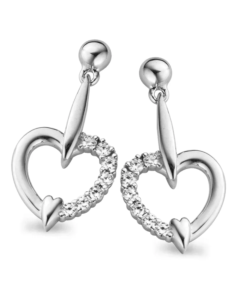 Orphelia Damen-Ohrhänger aus 925er Sterlingsilber – Silber ZO-5106 Silber