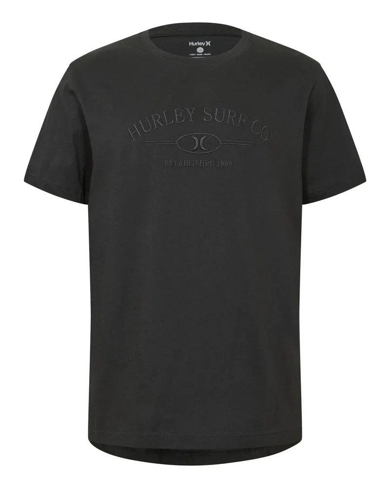 Hurley T-Shirt für Herren (Schwarz Schwarz