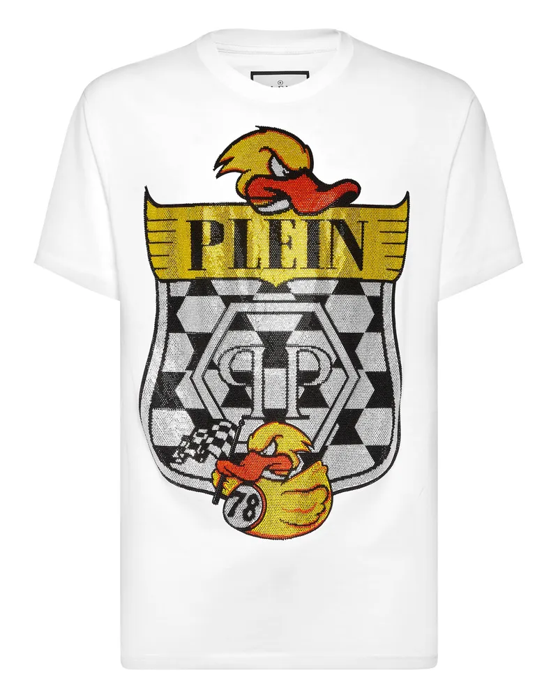 Philipp Plein T-Shirt Duck Weiß