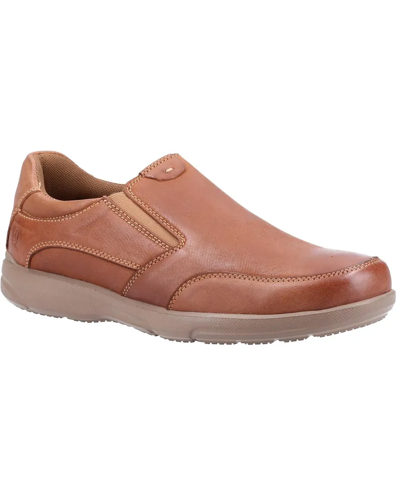 Hush Puppies Herren Aaron Slip On Lederschuh (kastanienbraun Braun