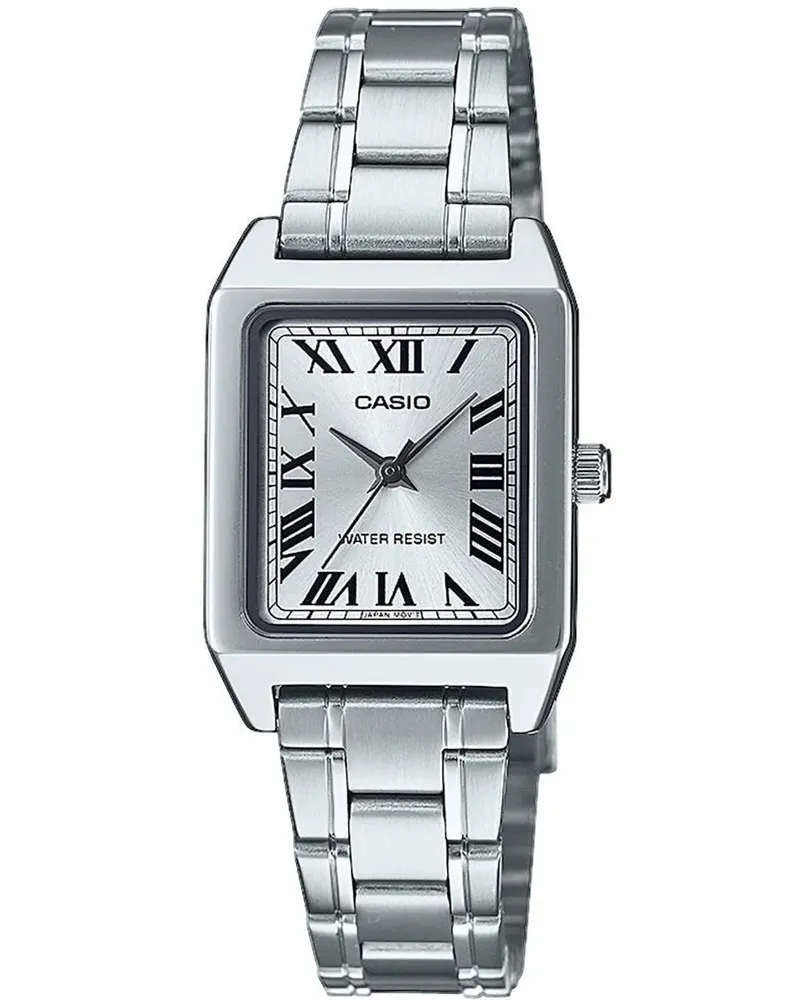Casio Casio Collection Damen Silberne Uhr LTP-B150D-7BEF Silber
