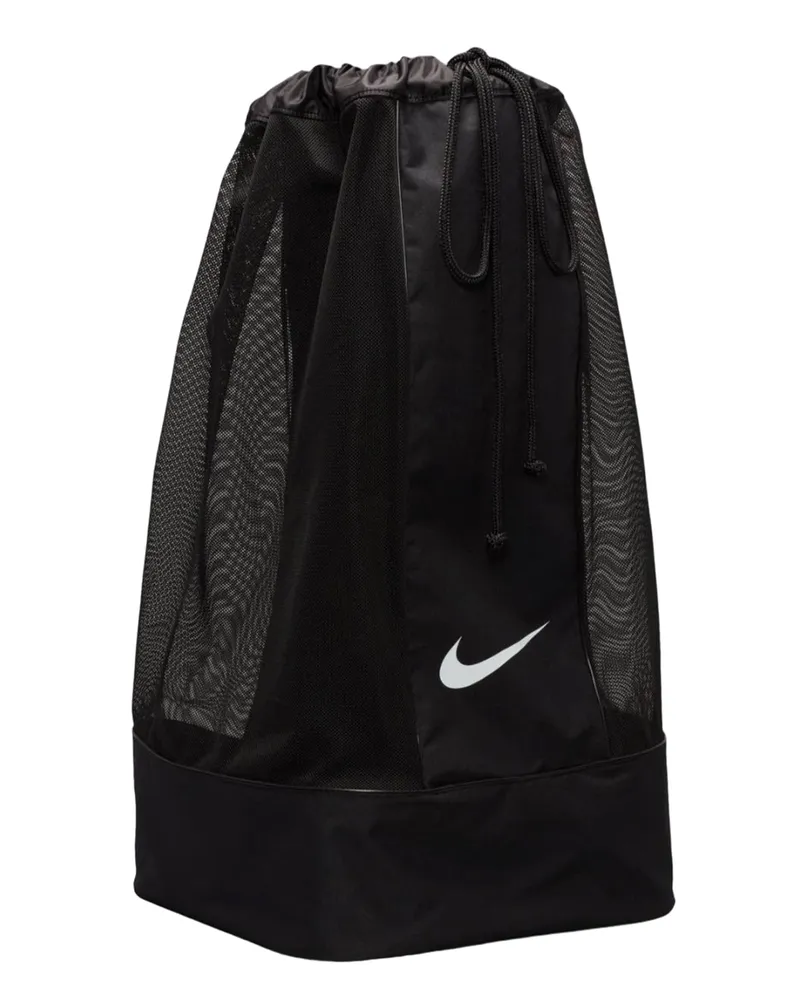 Nike Club Team" Fußballtasche (Schwarz/Weiß Schwarz