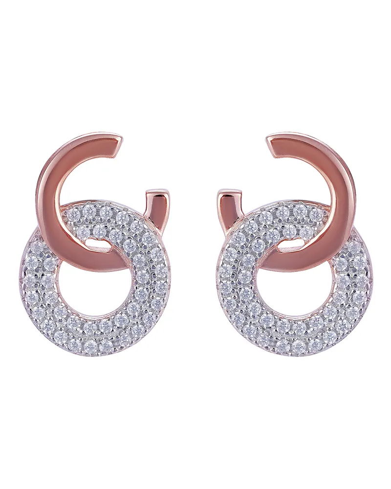 Orphelia Carleen' Tropfenohrringe aus 925er Sterlingsilber für Damen - Rosé ZO-7440 Rosé