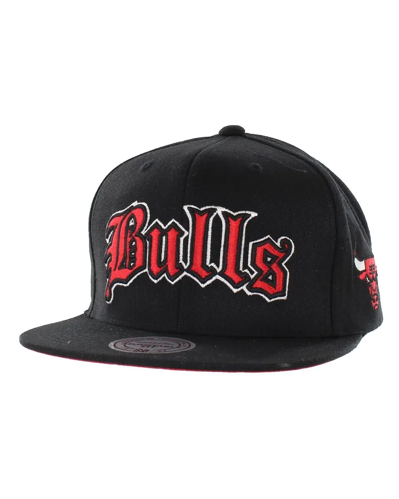 Mitchell & Ness Chicago Bulls Herren Cap Rot