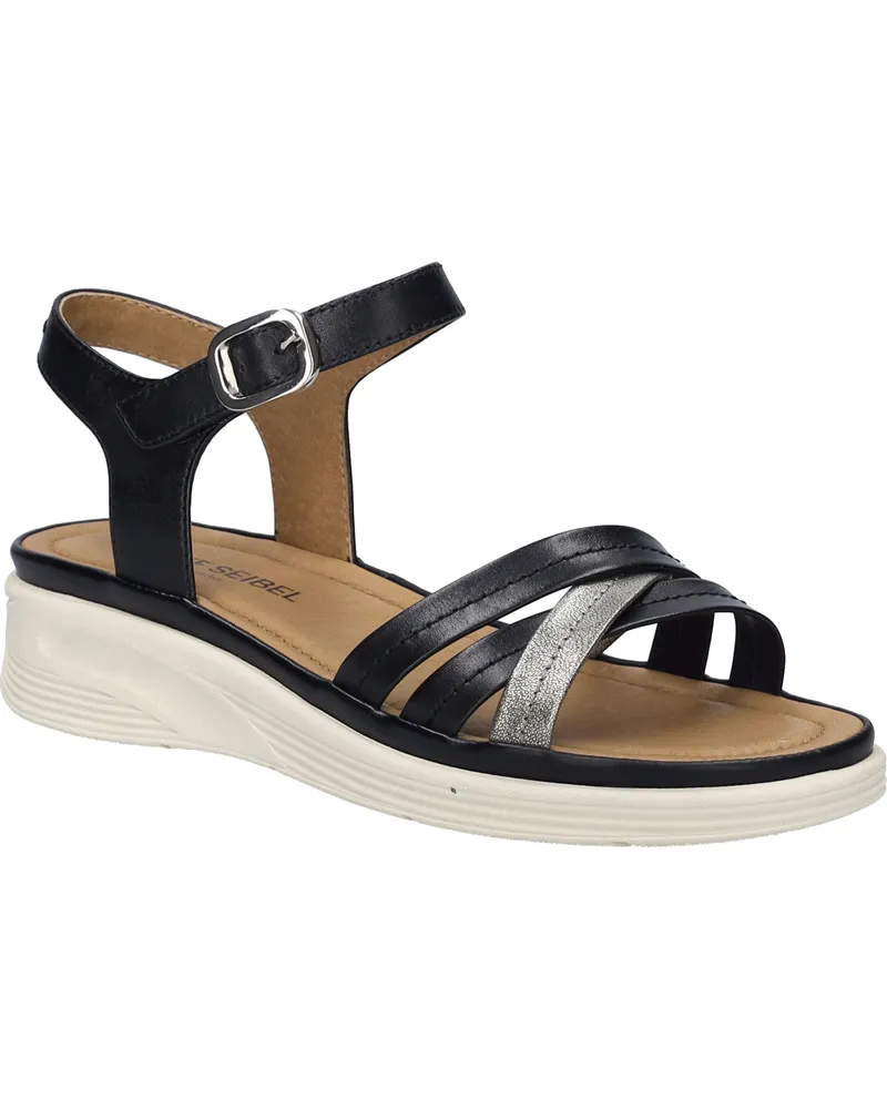 Josef Seibel Sevran 02 Sandale für Damen - Schwarz Schwarz