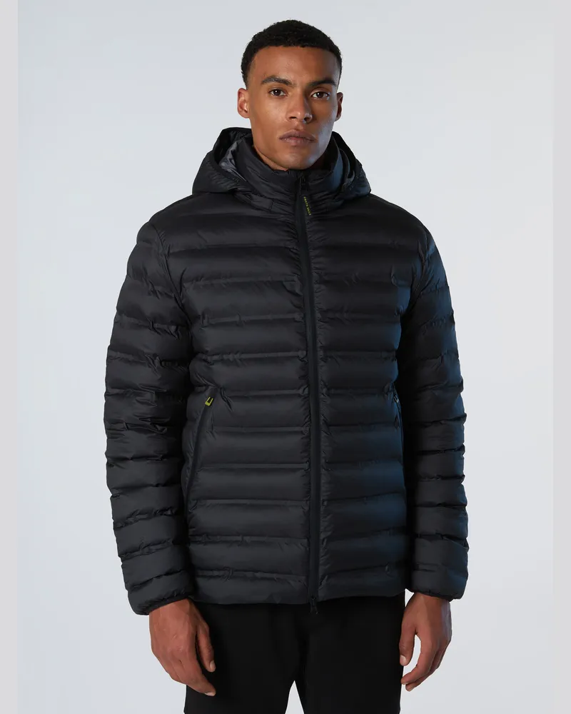 North Sails Daunenjacke im klassischen Stil - Schwarz Schwarz