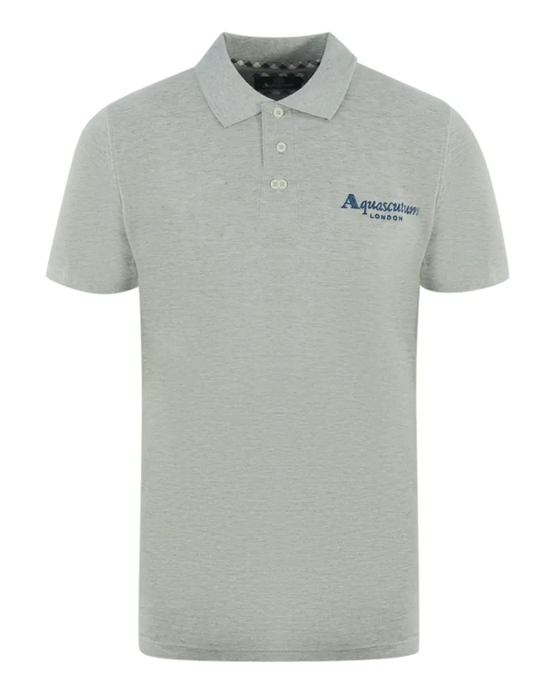 Aquascutum London 1851 Graues Poloshirt Grau