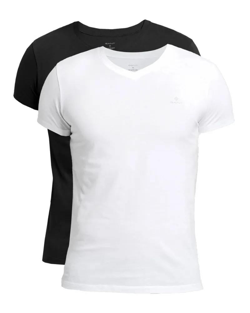 Gant 2-Pack  V-Neck T-Shirt Mehrfarbig