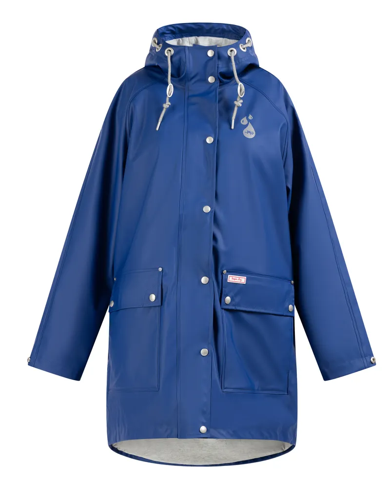 My Mo my Imperméable surdimensionné keepsudry Blau