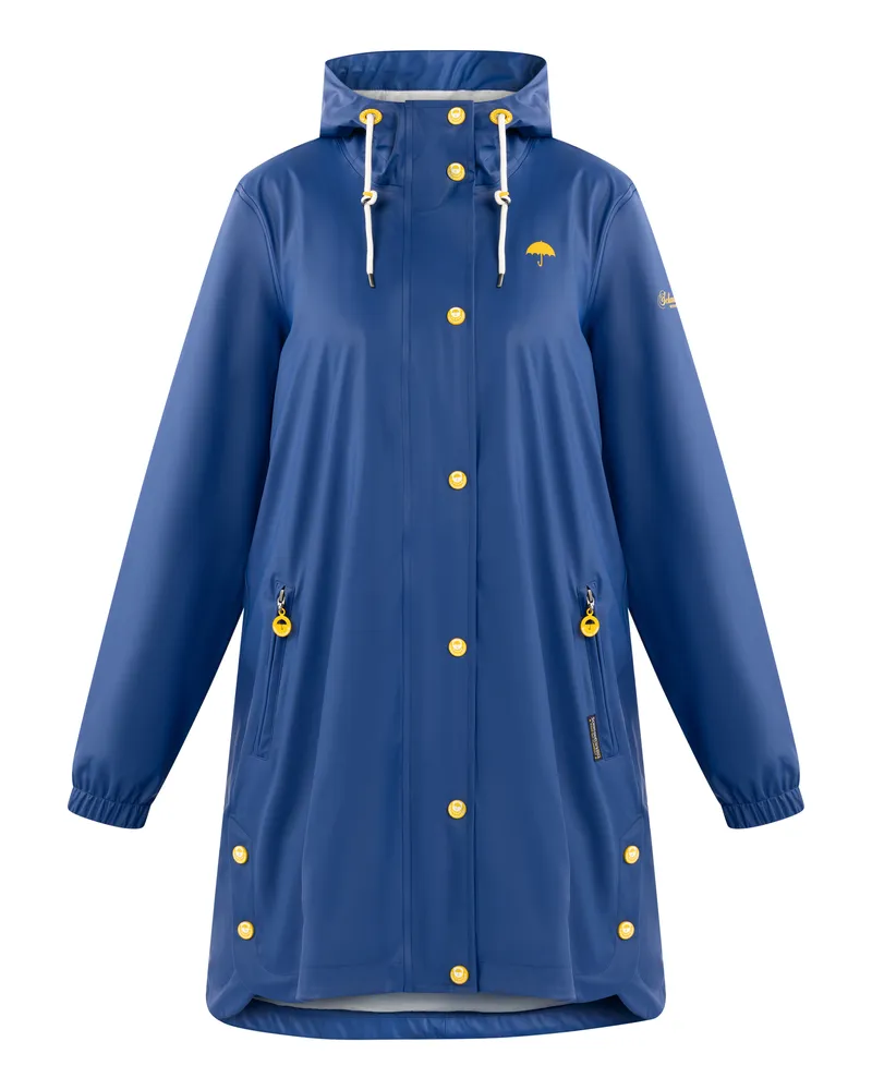 Schmuddelwedda Regenmantel Damen KÖNIGSBLAU Blau