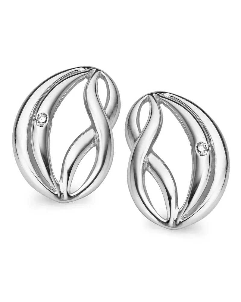 Orphelia Ohrstecker für Damen, 925 Sterlingsilber, Silber ZO-5006 Silber