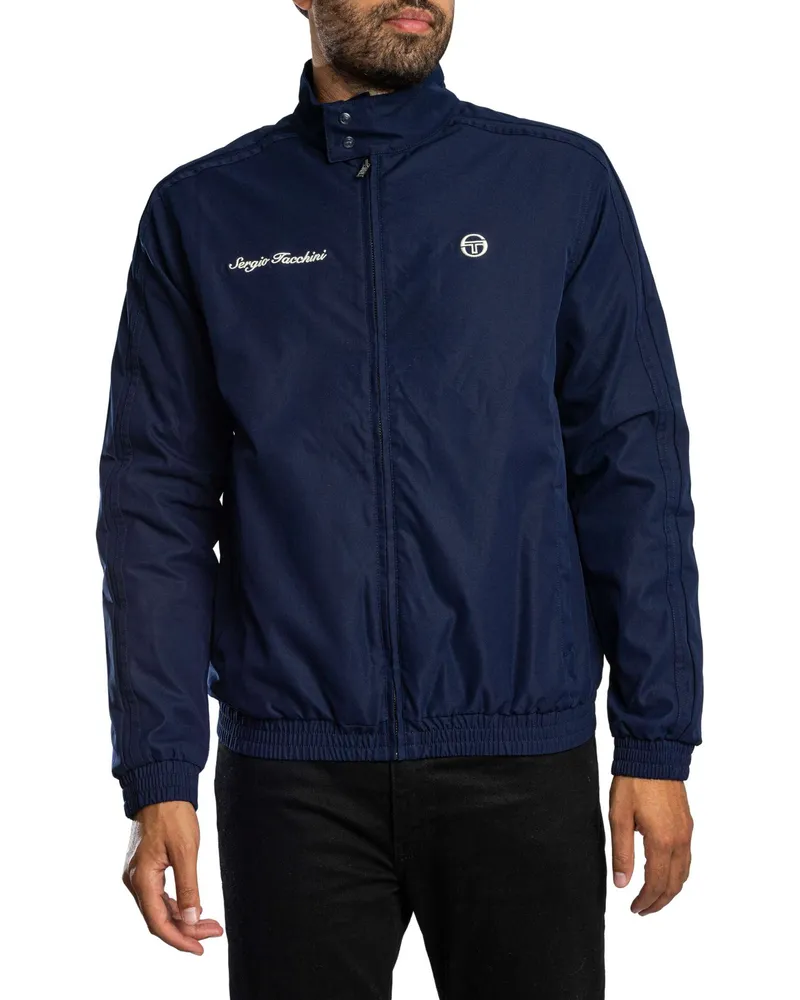 Sergio Tacchini Brando Harrington Jacke, Blau Blau