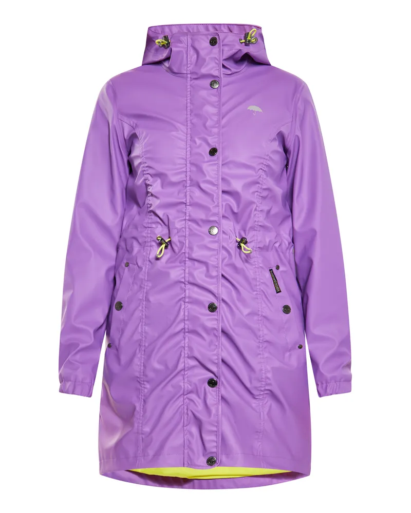 Schmuddelwedda Regenmantel Damen lila Lila