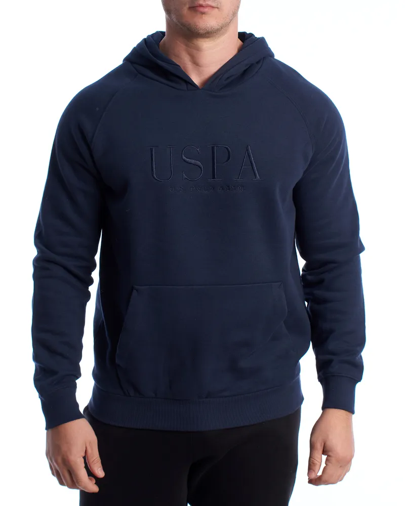 U.S. Polo Assn.  Herren Hoodie US40162030 Blau
