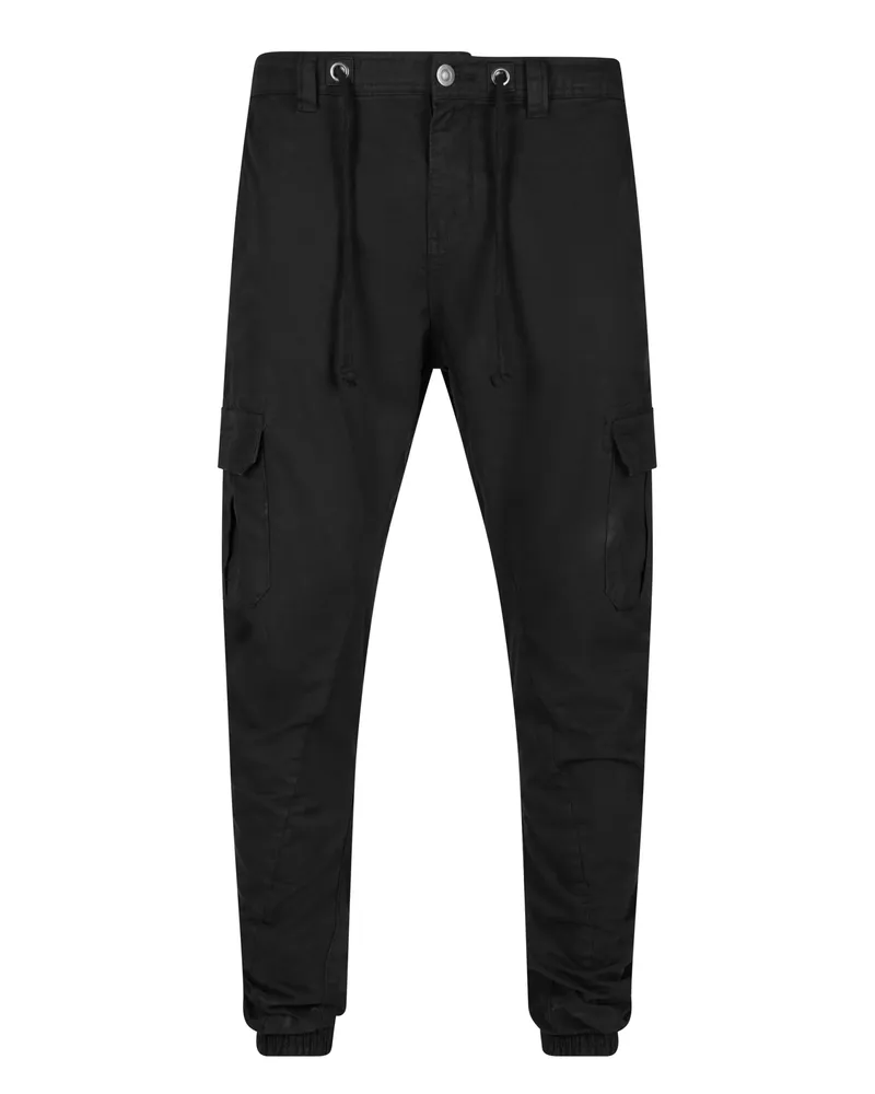 Urban Classics Cargo-Hose für Herren (Schwarz Schwarz